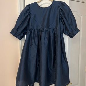 Kika Vargas x Target Textured Puff Sleeve Mini Dress